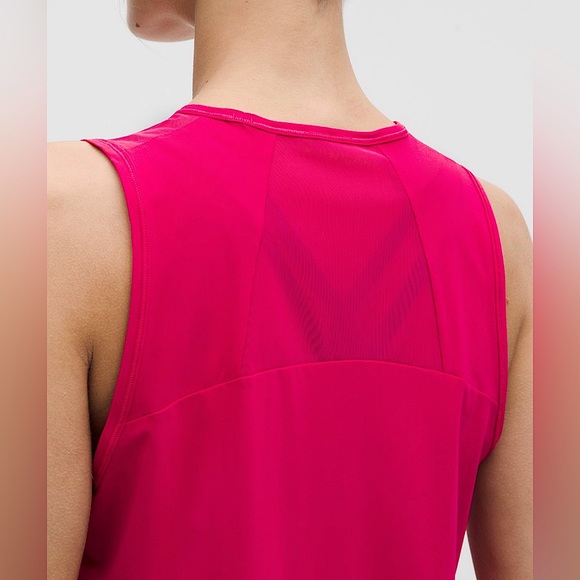 Lululemon Sculpt Tank Top // EUC // Logo // Hibiscus Pink - Picture 4 of 13